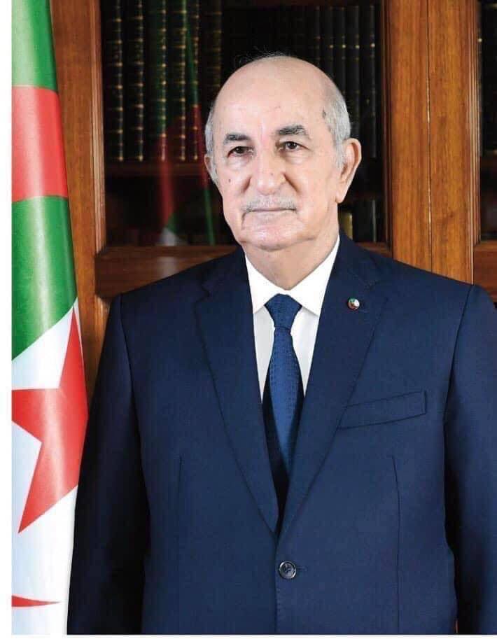 رئيس الجمهوريّة، السيّد عبد المجيد تبون
