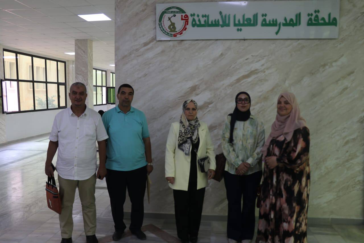 المقابلات الشفهية للالتحاق بالمدرسة العليا للأساتذة آسيا جبار . ملحقة قالمة