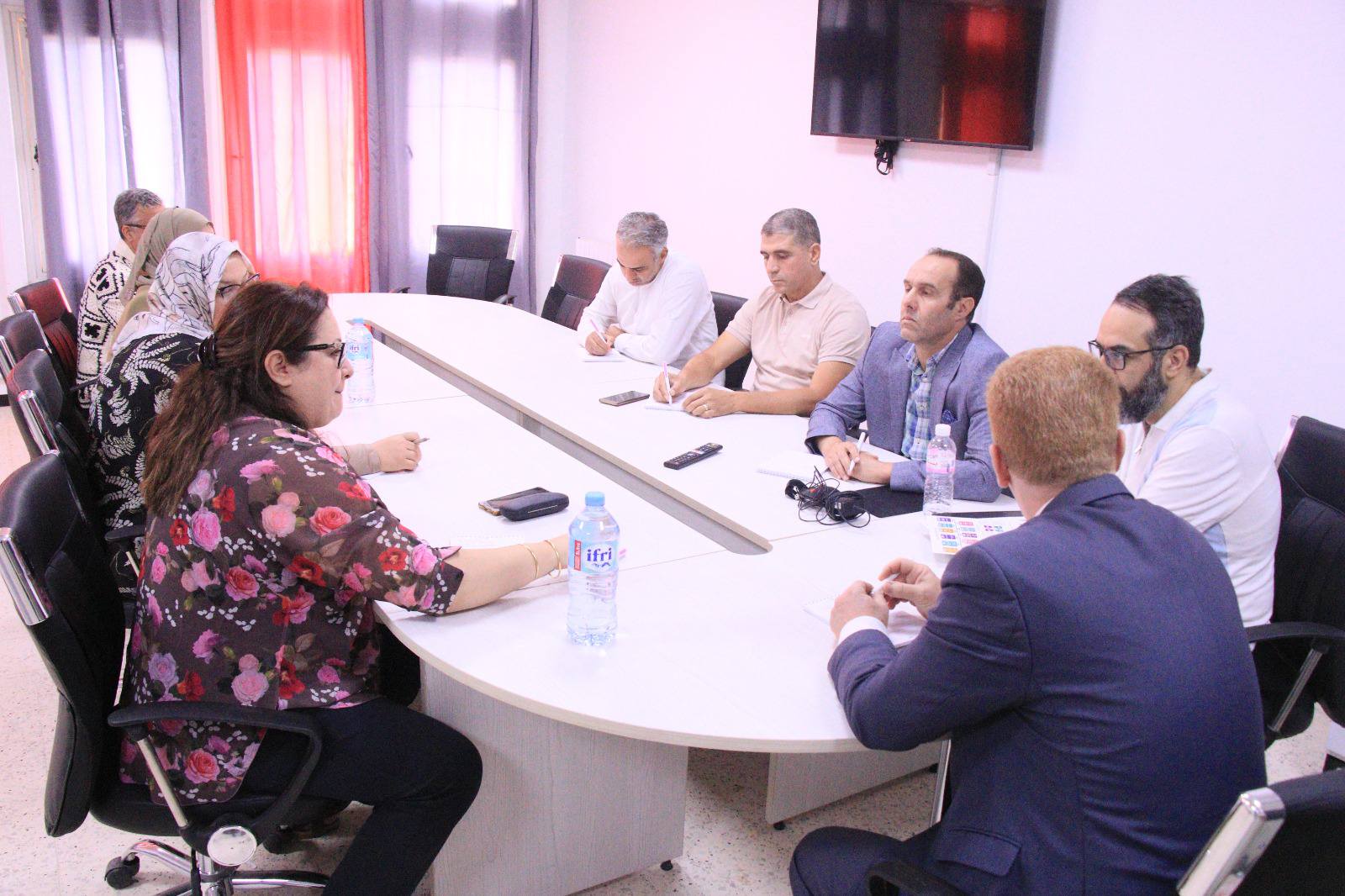 زيارة میدانیة لقطب الابتکار والشغل