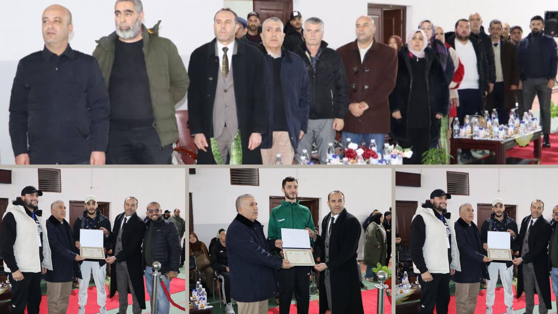 حفل افتتاح بطولة تصفيات المناطق شرق 2 لكرة الطائرة ذكور و اناث